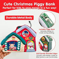 Santa Design Coin Storage Box for Kids