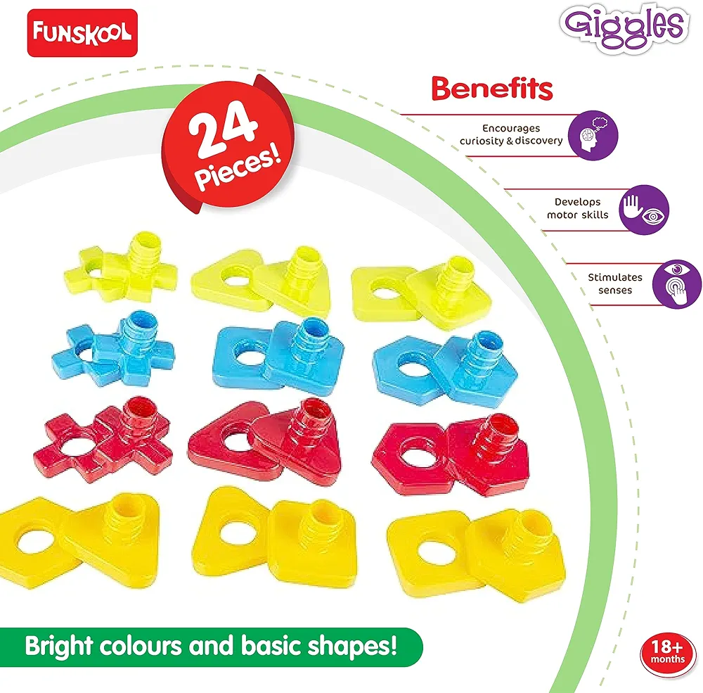 Giggles Funskool Giggles - Nuts And Bolts