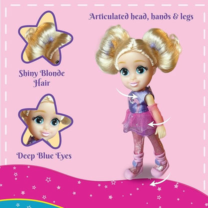 Li'l Diva Ballerina-Bella 6" Doll|India’s First Preschool RolePlay Pretendplay Doll with Accessories|Birthday Gift|Toy Doll for Girls 3+|