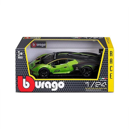 Diecast Cars, Cars,Lamborghini, Race,Bburago,Green