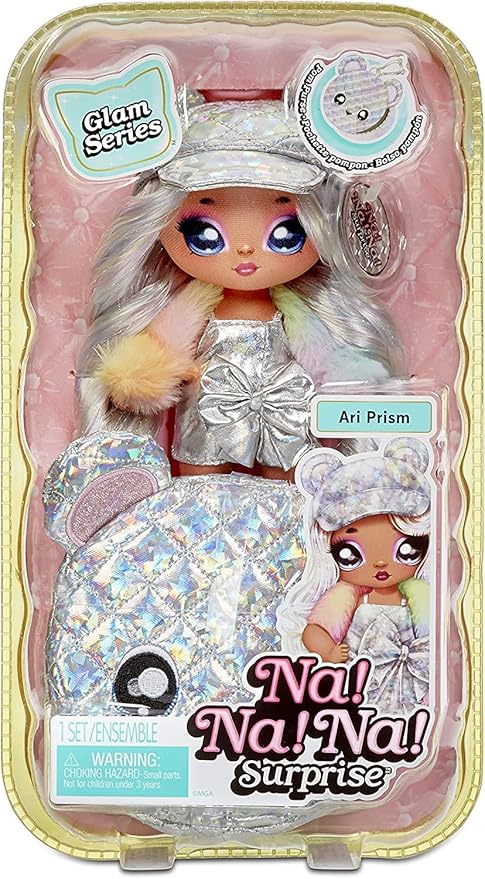 Na! Na! Na! Surprise Soft Fashion Doll & Metallic Purse Glam Series