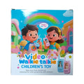 Video Walkie Talkie Amazing 2 Pack with Screen Display, Rechargeable Long Range Radios for Kids