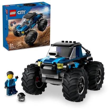 LEGO City Blue Monster Truck Off-Road Toy 60402 (148 Pieces)