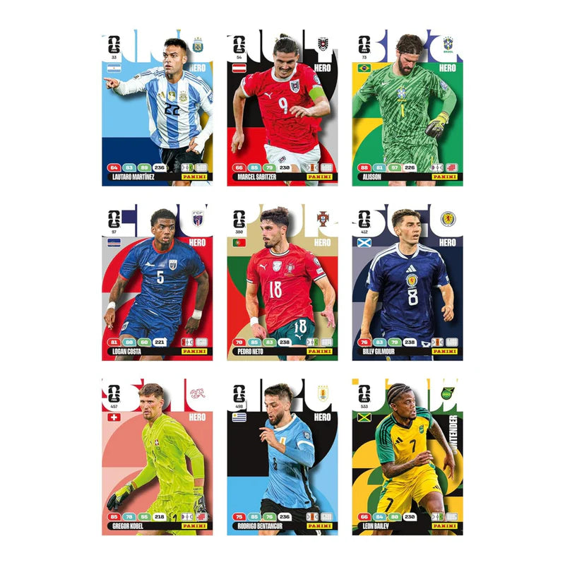 Panini FIFA World Cup 2026 XL Adrenalyn Cards - Pockets Tins Box ( Random )
