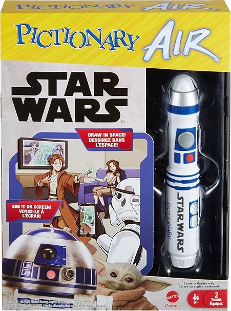 Mattel Games Pictionary Air Star Wars