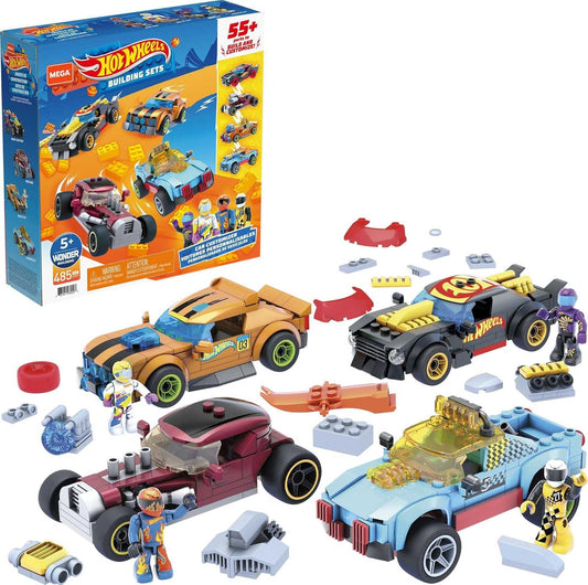 Mega Construx Hot Wheels Car Customizer Construction Set, Building Toys for Kids