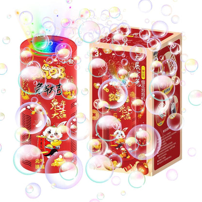 Firework Bubble Machine - 10 Holes Firework Bubble Machine Party Automatic Bubble Machine,Electric Bubbles Machine for Outdoor Activities, Party