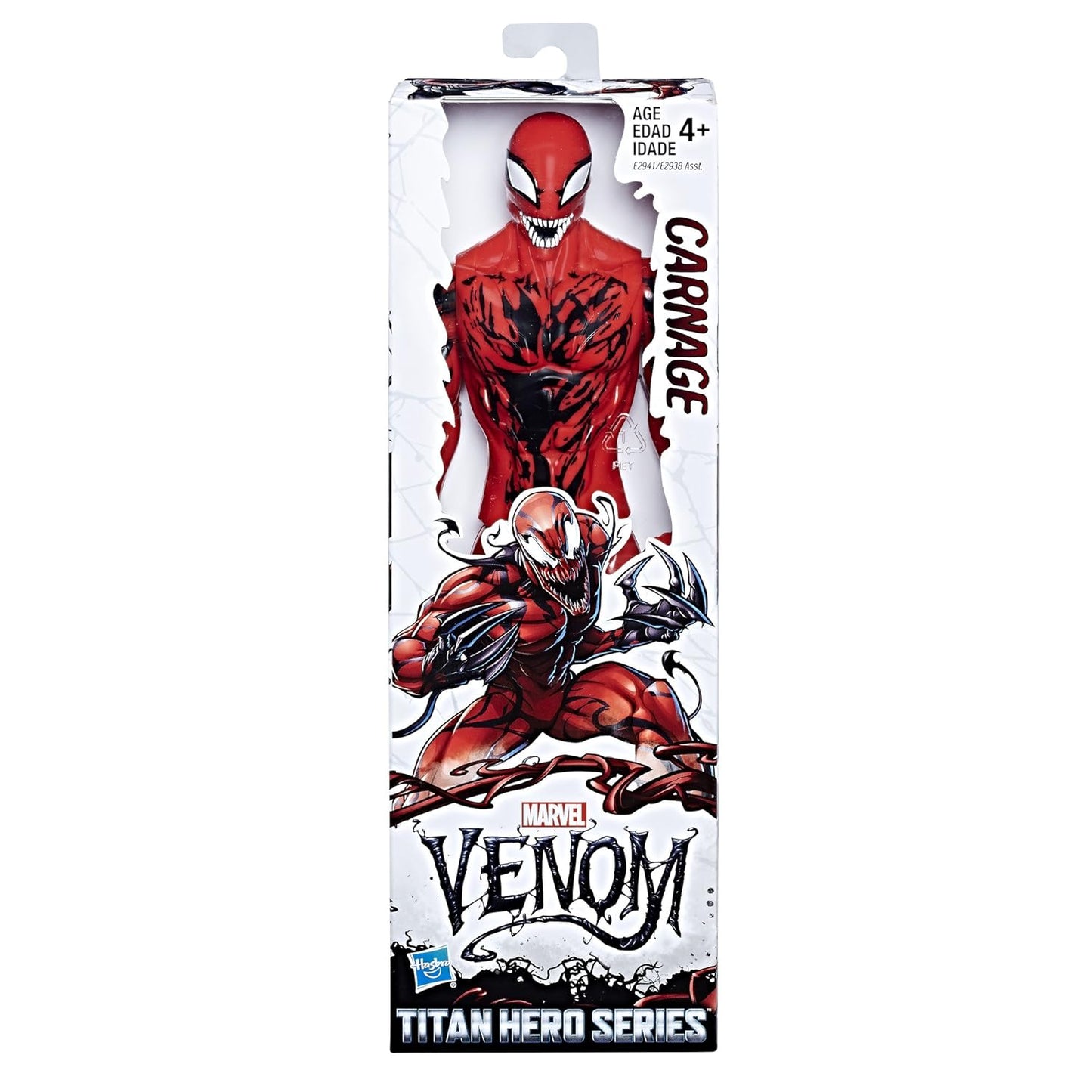 VENOM Marvel universe The avengers Titan Hero Series Carnage 12 Inch Tall Action Figure