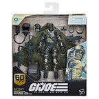G.I. Joe Classified Series 60th Anniversary Action Pilot - Halo (High Altitude Low Opening) Jumper, 6 Inch Action Figure with Parachute & 18 Accessories