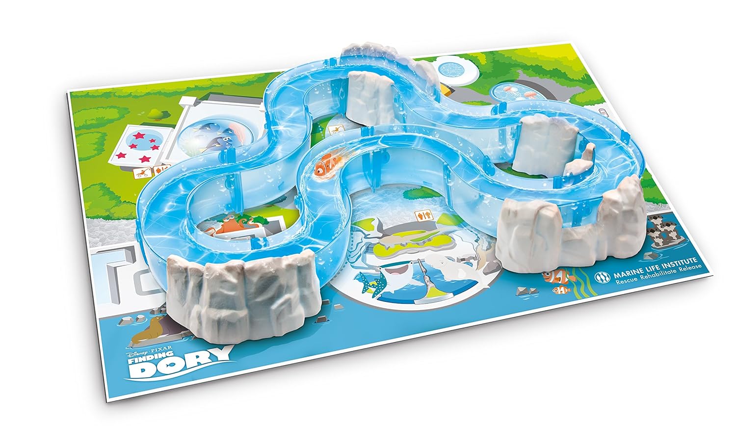 Finding Dory Nemo Marine Life Institute Playset