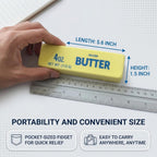 Slow Rising Butter Squishy, Realistic Butter Stick Random One (Pack Of 2)
