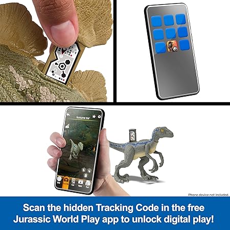 Mattel Jurassic World Chaos Theory Attack and Roar Sounds Therizinosaurus Dinosaur Action Figure