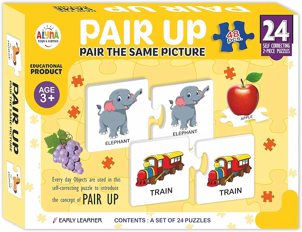 Ankit Toys & Games Pair Up Educational Puzzle