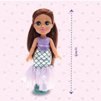 Li'l Diva Mermaid-Marina 13" Doll - India's First Preschool Role Play Pretendplay With Accessories