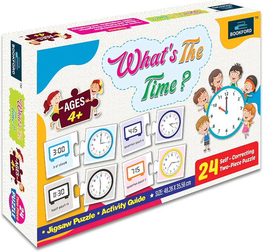 BOOKFORD Whats The TIME Jigsaw Puzzles