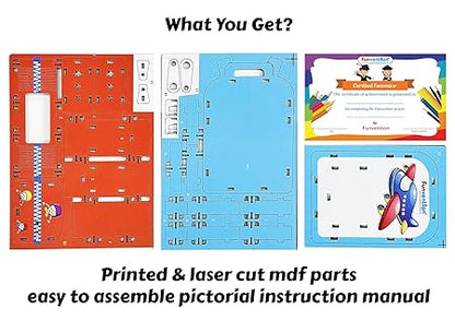 Funvention Airplane DIY Pen Stand 3D Puzzle Model
