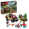 LEGO Jurassic World Raptor Off-Road Escape Velociraptor Toy Dinosaur 76972 Building Blocks Toys for 6+ Gift for Boys and Girls