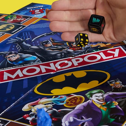 Monopoly Batman Edition Board Game | Monopoly Game for Batman Fans