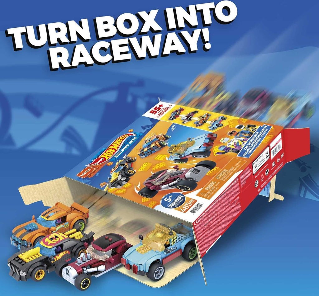 Mega Construx Hot Wheels Car Customizer Construction Set, Building Toys for Kids