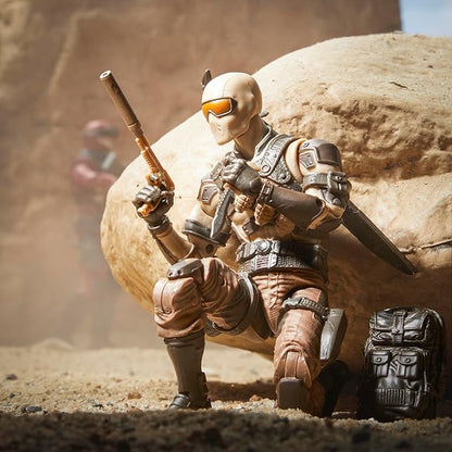 G.I. Joe Classified Series Desert Commando Snake Eyes, Collectible G.I. Joe Action Figures, 92, 6-Inch Action Figures for Boys & Girls, with 9 Accessories