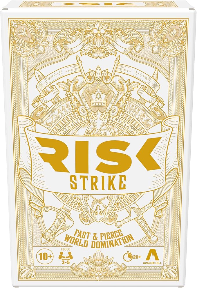 Hasbro Gaming Risk Strike Cards and Dice Game