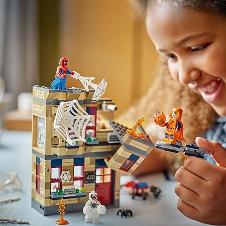LEGO Marvel Peter Parker’s Apartment Super Hero Battle Building Toy 76317 for 8+ Gift for Boys and Girls