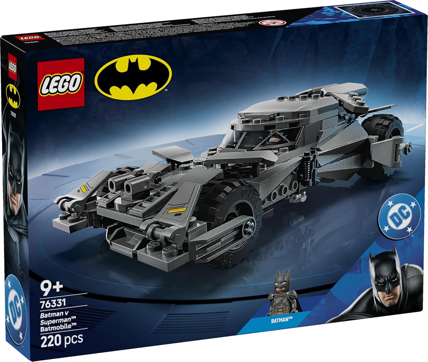 Lego 76331 Super Heroes DC Batman V Superman Batmobile (220 Pieces)