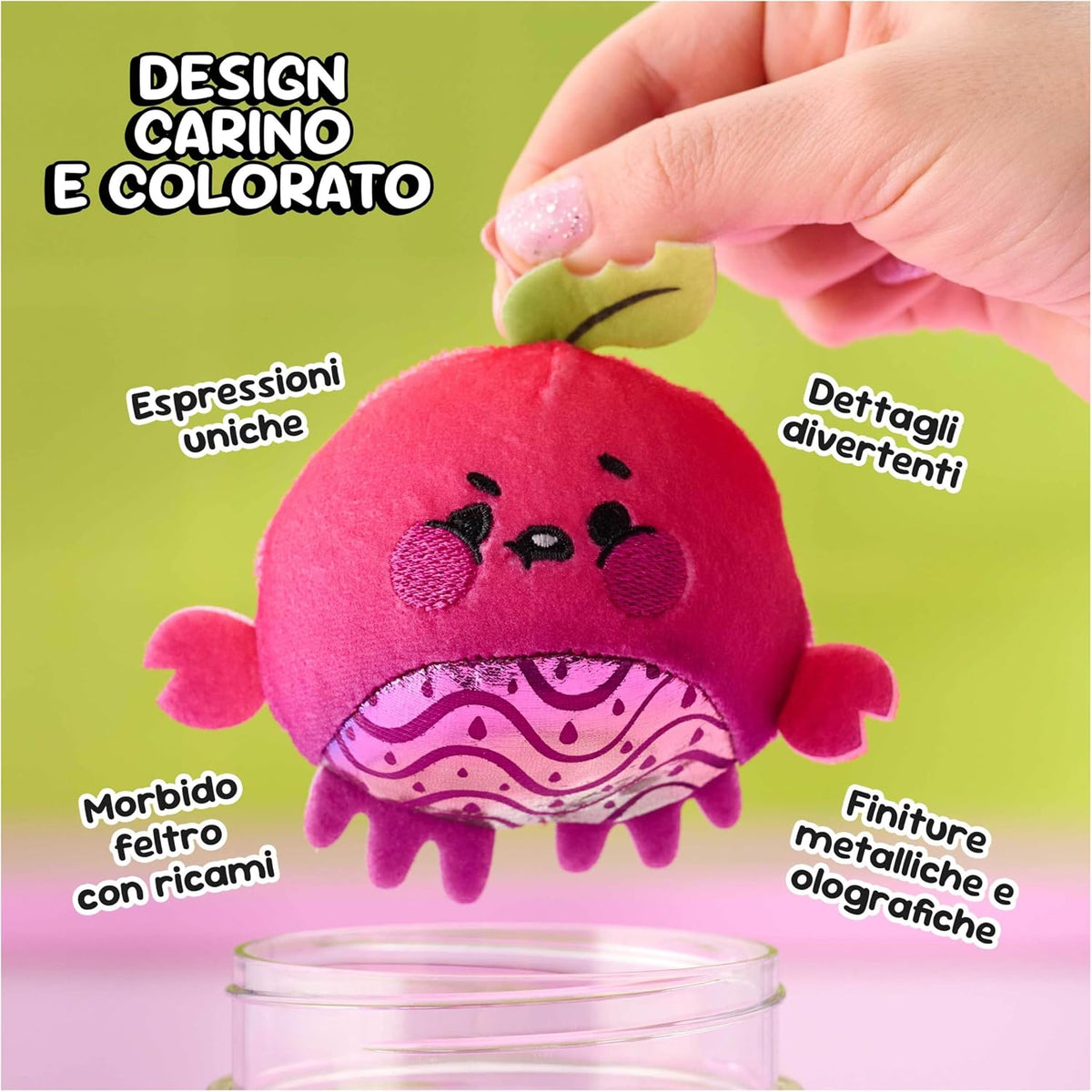 Magic Jellykins Mini Surprise Plush Pack of 1  Magic Water Activation 30 Seconds Revelation Soft Texture