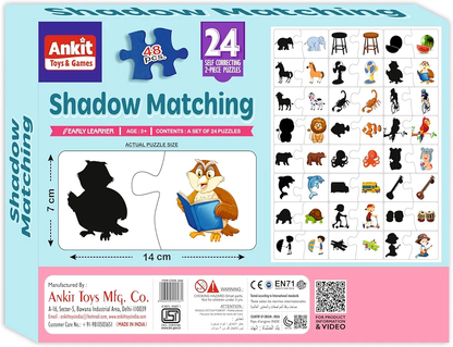 Ankit Toys & Games Shadow Matching Early Learner Puzzle Game