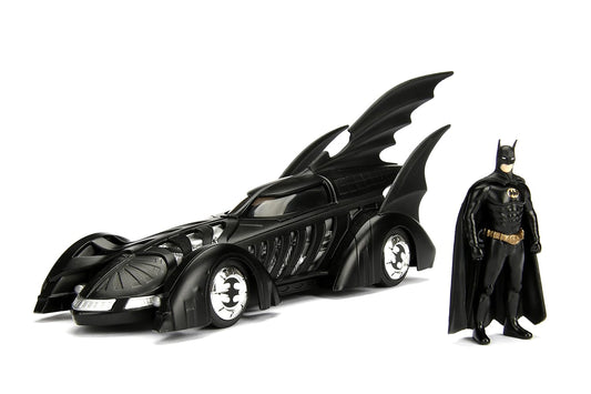 Jada Metals Batman Forever - Batmobile with Batman 1:24 Scale