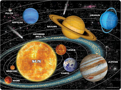 Frank Solar System Outer Space Puzzle