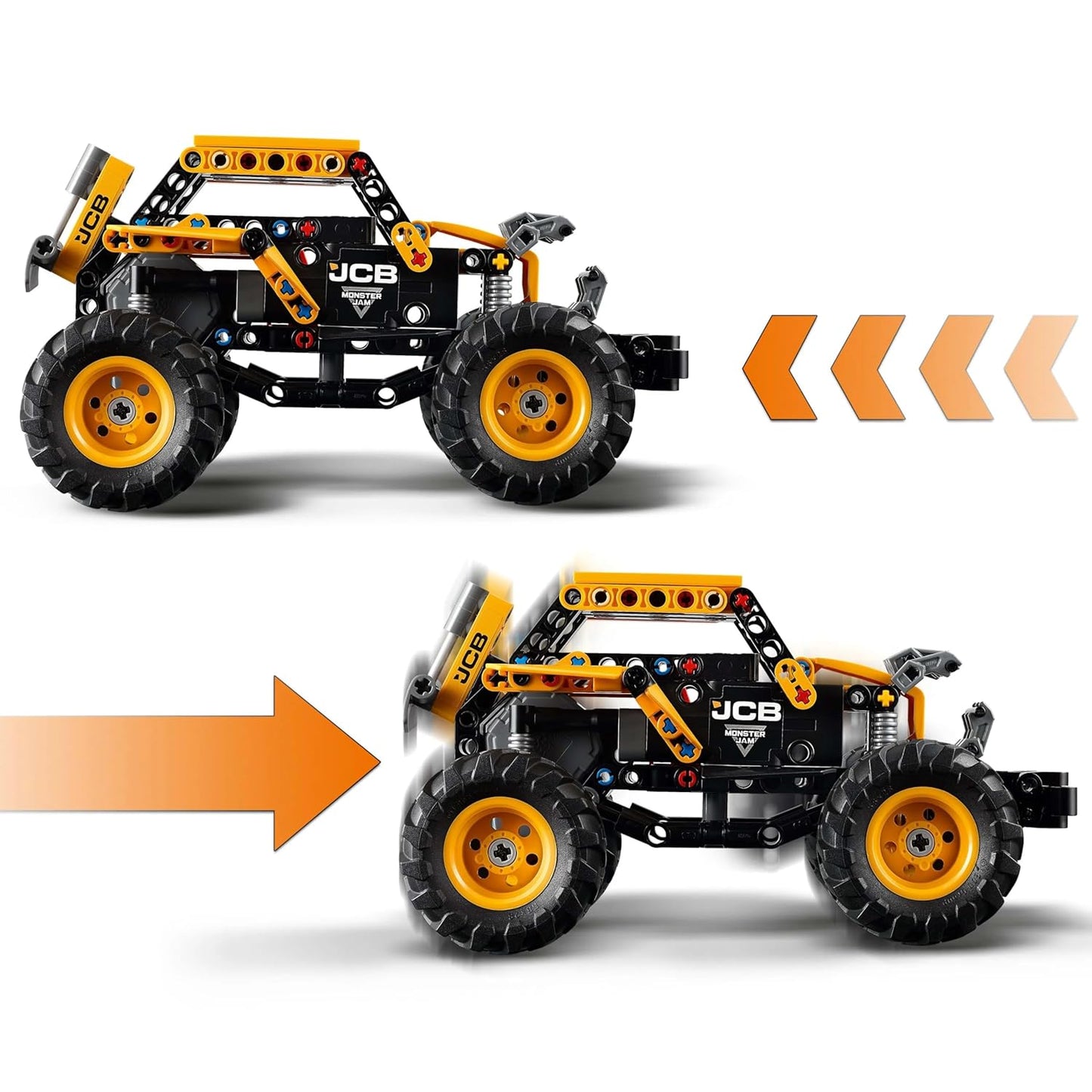 LEGO Technic Monster Jam DIGatron Pull-Back Truck Toy 42199 Building Blocks Toys for 7+ Gift for Boys and Girls