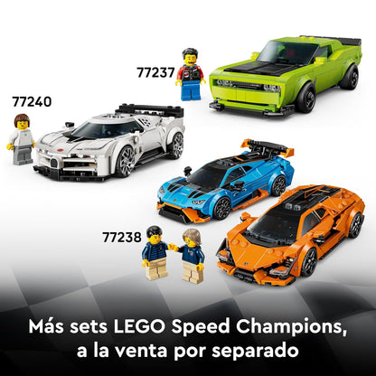 LEGO Speed Champions Porsche 911 GT3 RS Super Car Toy 77239 Building Blocks Toys for 9+ Gift for Boys and Girls