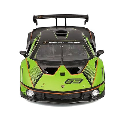 Diecast Cars, Cars,Lamborghini, Race,Bburago, Green