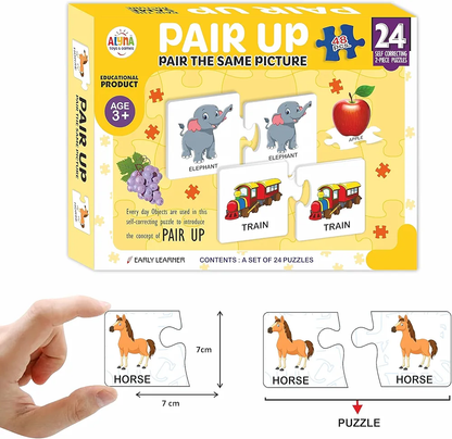 Ankit Toys & Games Pair Up Educational Puzzle