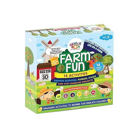 Genius Box Educational Toy  Farm Fun DIY Activity Kit