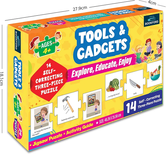 BOOKFORD Tools and Gadgets Jigsaw Puzzles