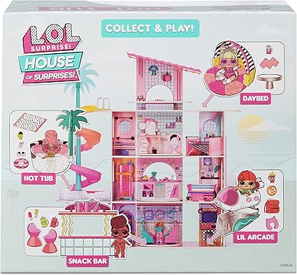 LOL Surprise OMG House of Surprises Series - Hot Tub Playset