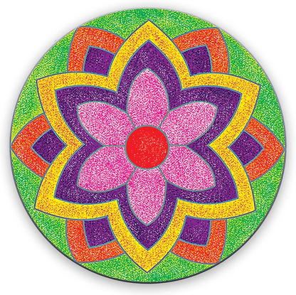 TOYKRAFTT Sand Art Kit Rangoli Mandala Jr