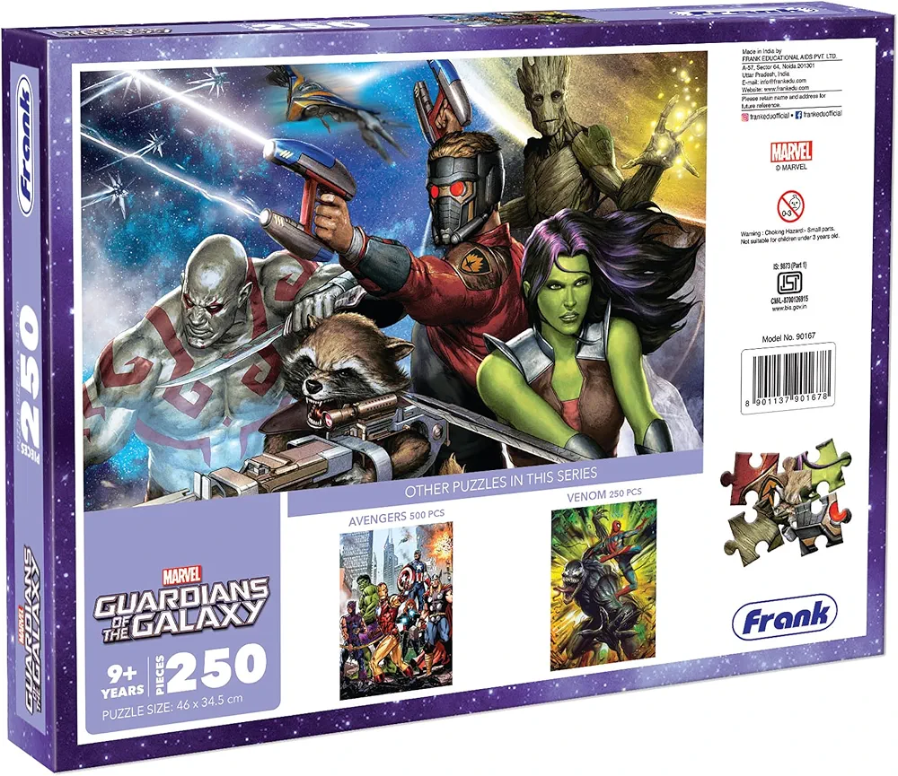 Frank Marvel Guardians of The Galaxy 250-Piece Puzzle