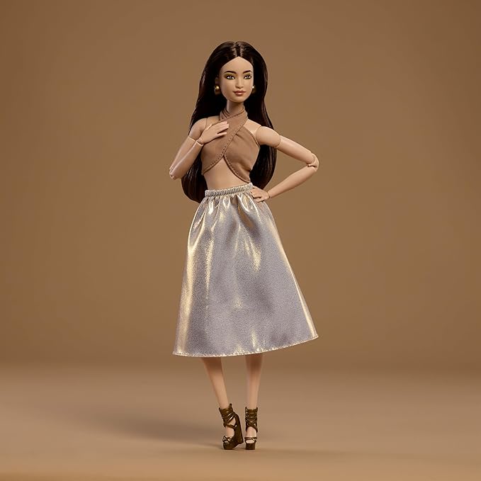 Barbie Basics Model Collector Fashion Doll 06 with Brunette Hair Posable Body