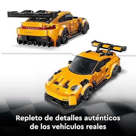 LEGO Speed Champions Porsche 911 GT3 RS Super Car Toy 77239 Building Blocks Toys for 9+ Gift for Boys and Girls