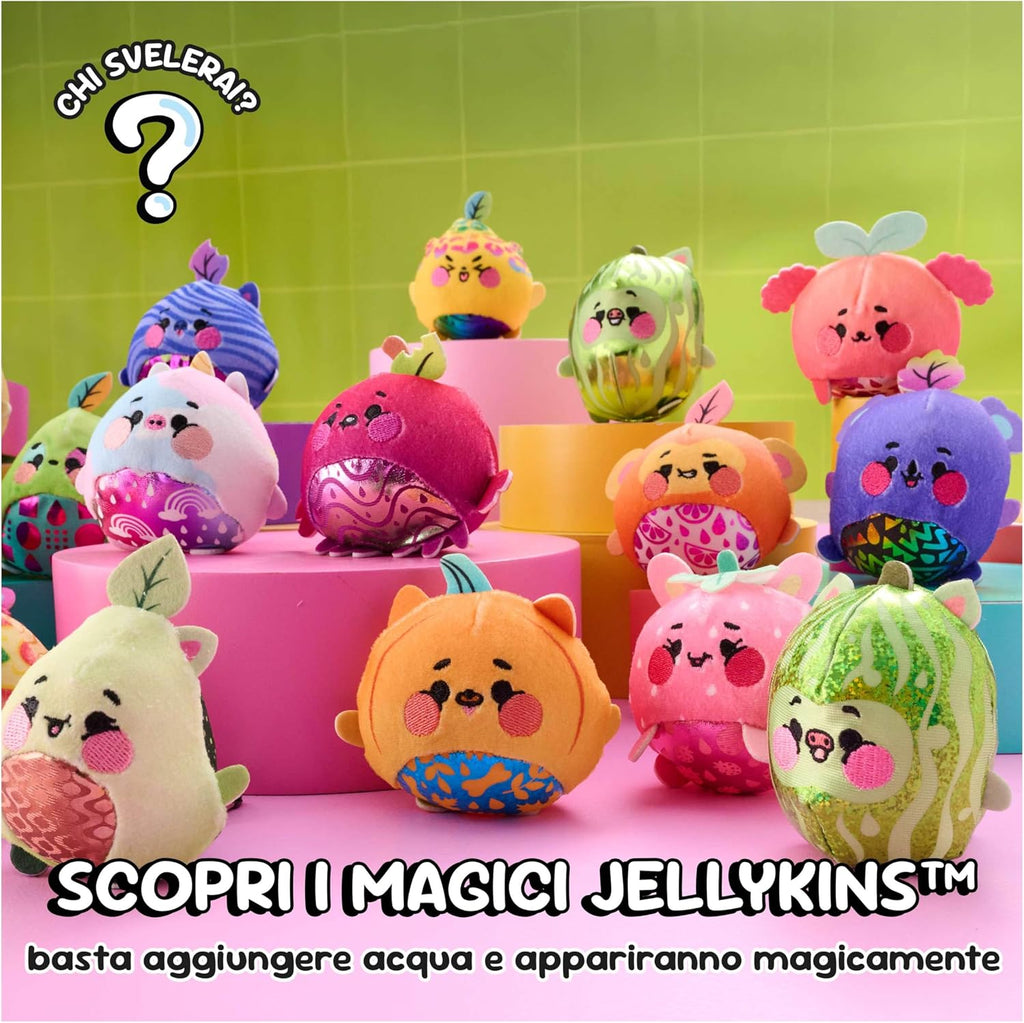 Magic Jellykins Mini Surprise Plush Pack of 1  Magic Water Activation 30 Seconds Revelation Soft Texture