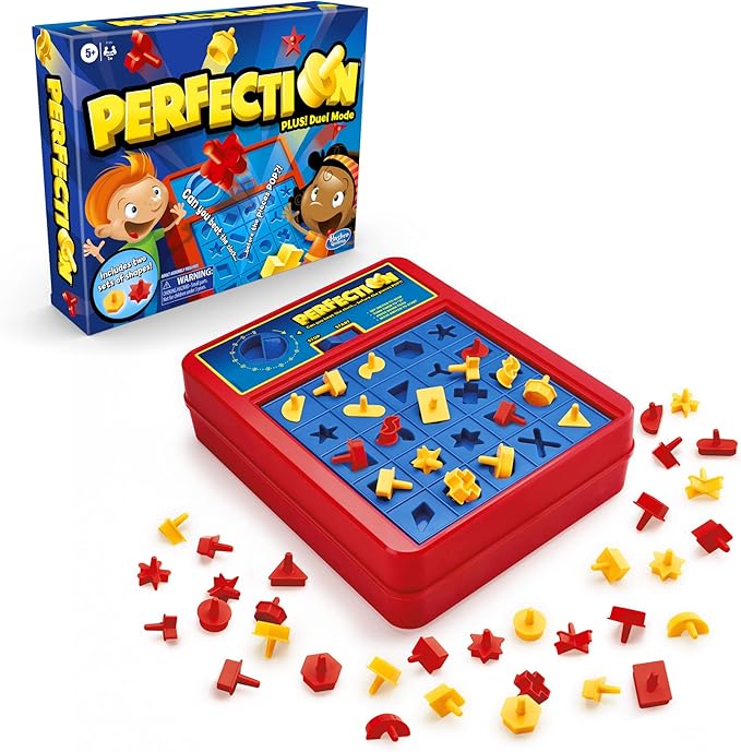 Hasbro Gaming  Duel Mode Popping Shapes and Pieces