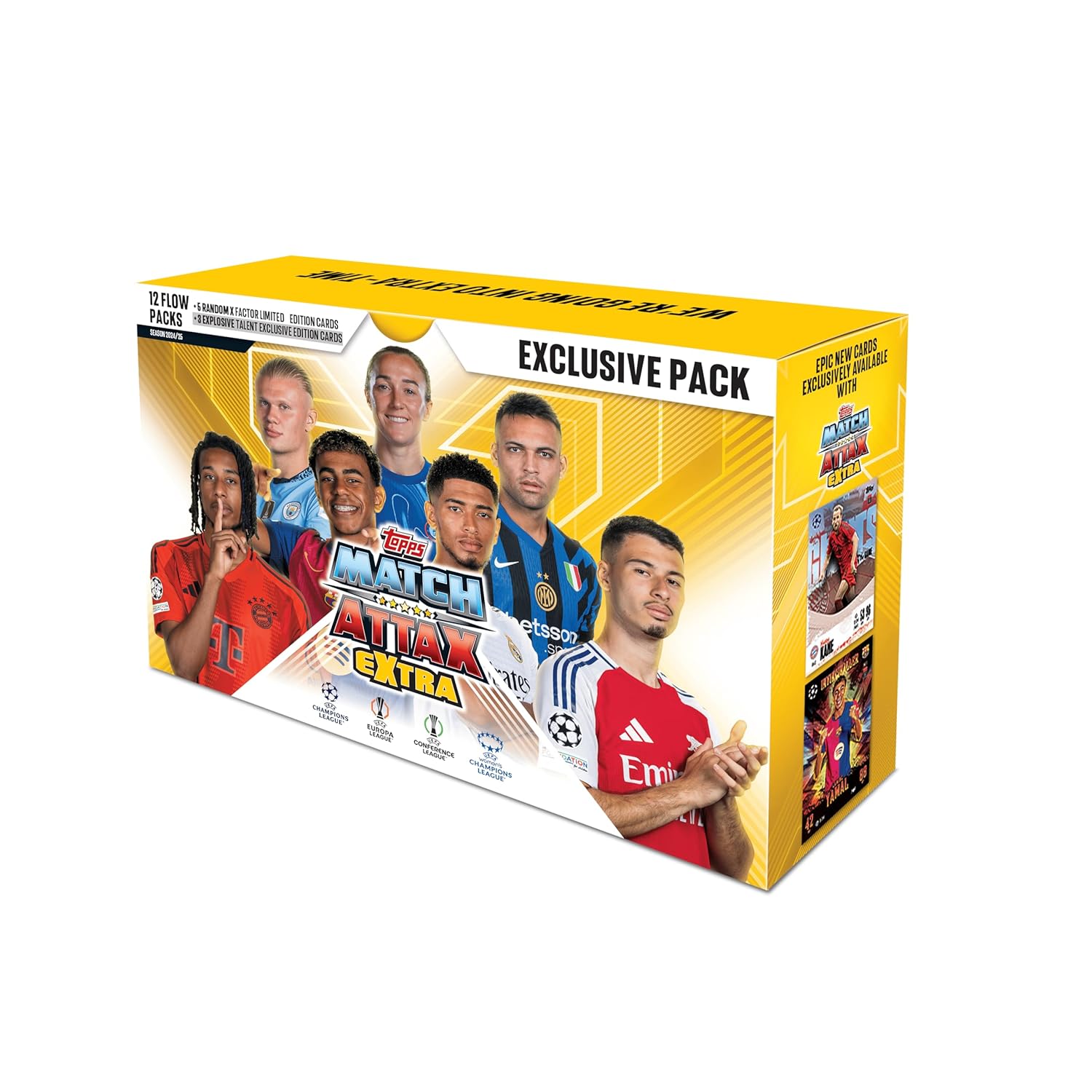 Topps UCL & WUCL Match Attax Extra 2025 Trading & Collectible Card Game (Exclusive Pack)