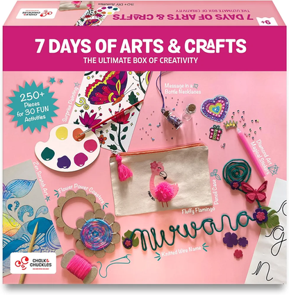 Chalk and Chuckles 7 Days of Art and Craft Kit