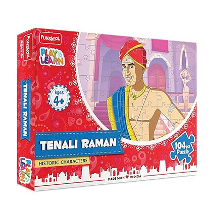 Play learn Funskool -Tenali Raman 104 Pieces Puzzle