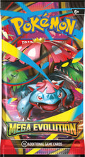 Cocoland Pokémon Mega Evolution trading card game pack with colorful design and Pokémon characters.