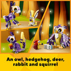LEGO Creator 3in1 Fantasy Forest Creatures 31125 Building Kit (175 Pcs)