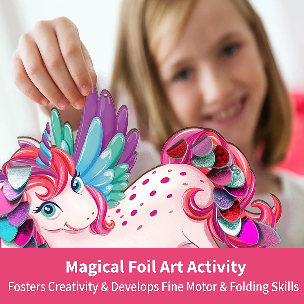 Chalk and Chuckles Art and Craft Kit; Fabulous Foil Decorations